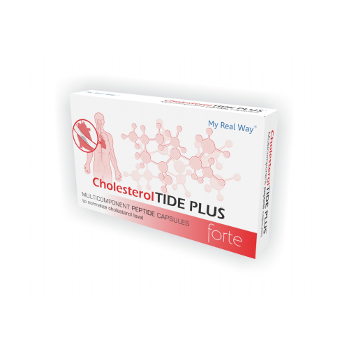 Пептиди за поддържане нивата на холестерола CholesterolTIDE PLUS forte 30 капсули